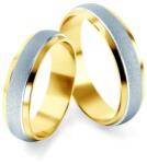 SAVICKI Verighete: aur bicolor, semicirculare, 5 mm - savicki - 8 647,00 RON