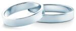 SAVICKI Verighete: aur alb, plate, 4 mm - savicki - 8 477,00 RON