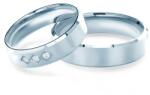 SAVICKI Verighete: aur alb, cu profil frezat, 5 mm - savicki - 9 844,00 RON