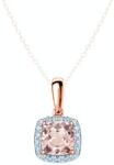 SAVICKI Pandantiv SAVICKI: aur roz, morganite, diamante - savicki - 3 147,00 RON