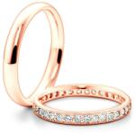 SAVICKI Verighete: aur roz, semicirculare, 3 mm - savicki - 17 501,00 RON