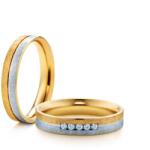 SAVICKI Verighete: aur bicolor, plate, 4 mm - savicki - 13 412,00 RON