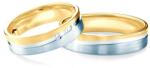 SAVICKI Verighete: aur bicolor, rotunde, 5 mm - savicki - 11 914,00 RON