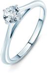 SAVICKI Inel de logodnă The Light: aur alb, diamant - savicki - 12 278,00 RON