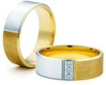 SAVICKI Verighete: aur bicolor, plate, 6 mm - savicki - 15 626,00 RON