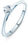 SAVICKI Inel de logodnă The Light: aur alb, diamant - savicki - 4 951,00 RON