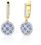 SAVICKI Cercei SAVICKI: aur bicolor, tanzanite, diamante - savicki - 13 312,00 RON