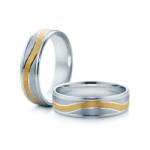 SAVICKI Verighete: aur bicolor, plate, 6 mm - savicki - 15 341,00 RON