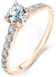 SAVICKI Inel de logodnă Share Your Love: aur roz, diamant - savicki - 8 853,00 RON