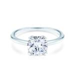 SAVICKI Inel de logodnă SAVICKI RING: aur alb, safire albe - savicki - 13 627,00 RON