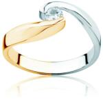 SAVICKI Inel de logodnă Minimalism: aur bicilor, cu diamant