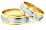 SAVICKI Verighete: aur bicolor, semicirculare, 6, 5 mm - savicki - 16 842,00 RON