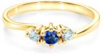 SAVICKI Inel Heart of the Ocean: aur, safir albastru - savicki - 4 229,00 RON