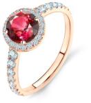 SAVICKI Inel de logodnă This is Love: aur roz, rubin - savicki - 10 867,00 RON