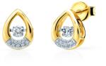 SAVICKI Cercei lacrimi SAVICKI: aur, diamante - savicki - 6 609,00 RON
