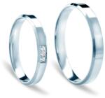 SAVICKI Verighete: aur alb, cu profil frezat, 3 mm - savicki - 6 261,00 RON