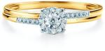 SAVICKI Inel de logodnă SAVICKI: aur bicolor, diamante - savicki - 4 978,00 RON