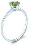 SAVICKI Inel de logodnă The Journey: aur alb, safir verde - savicki - 6 893,00 RON