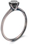 SAVICKI Inel de logodnă The Journey: aur negru, diamant negru - savicki - 10 138,00 RON