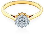 SAVICKI Inel de logodnă SAVICKI: aur bicolor, diamante - savicki - 6 156,00 RON