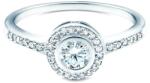 SAVICKI Inel de logodnă SAVICKI: aur alb, safir alb - savicki - 6 159,00 RON
