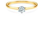 SAVICKI Inel de logodnă Triumph of Love: aur bicolor, cu diamant - savicki - 5 014,00 RON