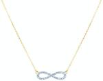 SAVICKI Colier infinit din aur 585 cu diamante albe 42 cm