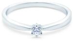 SAVICKI Inel de logodnă SAVICKI: aur alb, diamant - savicki - 3 772,00 RON