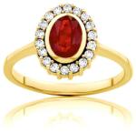 SAVICKI Inel Red Passion: din aur, rubin - savicki - 10 790,00 RON