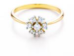 SAVICKI Inel SAVICKI: aur bicolor, cu zirconiu - savicki - 2 798,00 RON