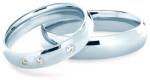 SAVICKI Verighete: aur alb, semicirculare, 4 mm - savicki - 10 916,00 RON
