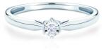 SAVICKI Inel de logodnă SAVICKI: aur alb, diamant - savicki - 3 055,00 RON
