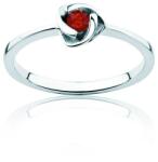 SAVICKI Inel Red Passion: aur alb, rubin - savicki - 3 588,00 RON