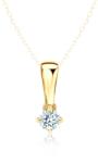 SAVICKI Pandantiv The Light: aur, diamant