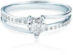 SAVICKI Inel de logodnă SAVICKI: aur alb, diamante - savicki - 7 473,00 RON