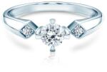 SAVICKI Inel de logodnă SAVICKI: aur alb, diamante - savicki - 8 948,00 RON