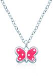 SAVICKI Colier fluture din argint 39 cm