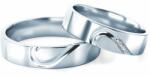 SAVICKI Verighete: aur alb, plate, 5 mm - savicki - 14 167,00 RON