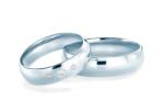 SAVICKI Verighete: aur alb, semicirculare, 5 mm - savicki - 11 872,00 RON
