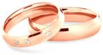 SAVICKI Verighete: aur roz, semicirculare, 4 mm - savicki - 10 916,00 RON