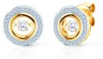 SAVICKI Cercei SAVICKI: aur bicolor, diamante - savicki - 9 245,00 RON