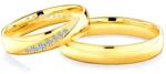 SAVICKI Verighete: aur, semicirculare, 4 mm - savicki - 9 727,00 RON