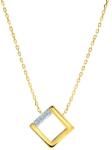SAVICKI Colier din aur 585 cu diamante albe 0.01 ct 45 cm - savicki - 2 882,00 RON