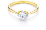 SAVICKI Inel de logodnă SAVICKI: aur bicolor, cu zirconiu - savicki - 3 083,00 RON