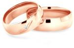 SAVICKI Verighete: aur roz, semicirculare, 6 mm - savicki - 14 931,00 RON