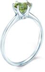 SAVICKI Inel de logodnă The Journey: aur alb, safir verde - savicki - 10 834,00 RON