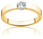 SAVICKI Inel de logodnă Minimalism: aur, diamant - savicki - 12 100,00 RON