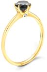 SAVICKI Inel de logodnă The Journey: aur, diamant negru - savicki - 5 873,00 RON