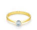 SAVICKI Inel de logodnă SAVICKI: aur bicolor, cu diamant - savicki - 6 285,00 RON
