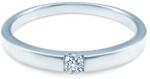 SAVICKI Inel de logodnă SAVICKI: aur alb, diamant - savicki - 4 362,00 RON